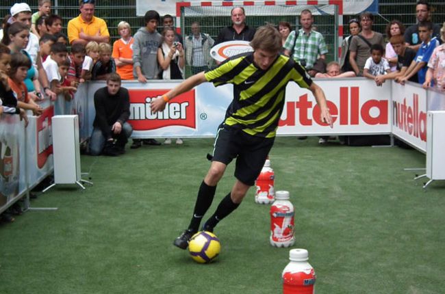 Deutschland sucht den Superdribbler – Aktionsfläche