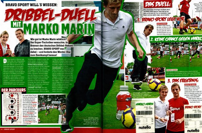 BRAVO Sport: Dribbel-Duell mit Marko Marin